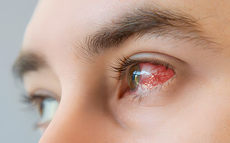 Secreción ocular